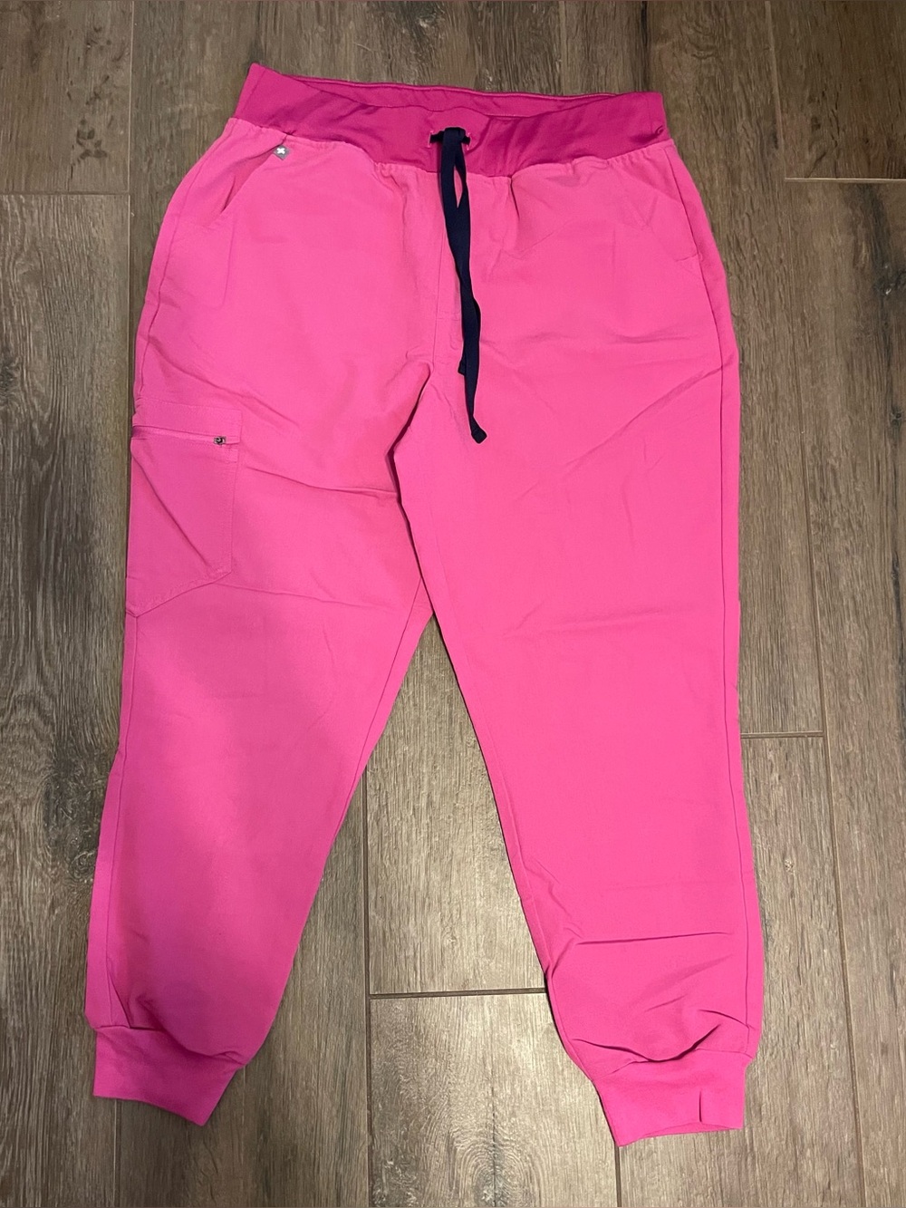 FIGS Zamora 2.0 Jogger Pants Large Petite Electric Orchid